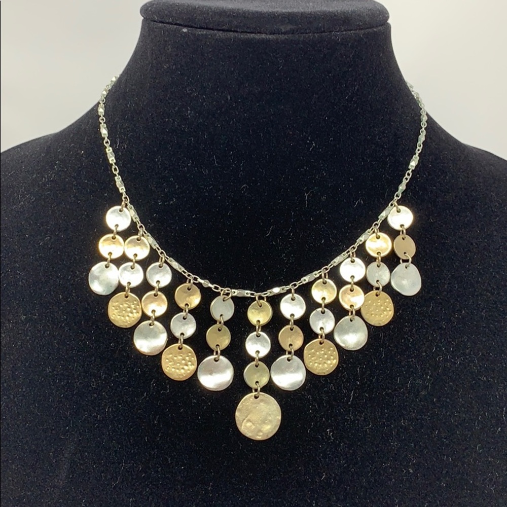Gold and Silver Tone Necklace